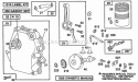 Crankcase CoverPistonCam Diagram and Parts List for 080202-2261-01  Briggs and Stratton Engine